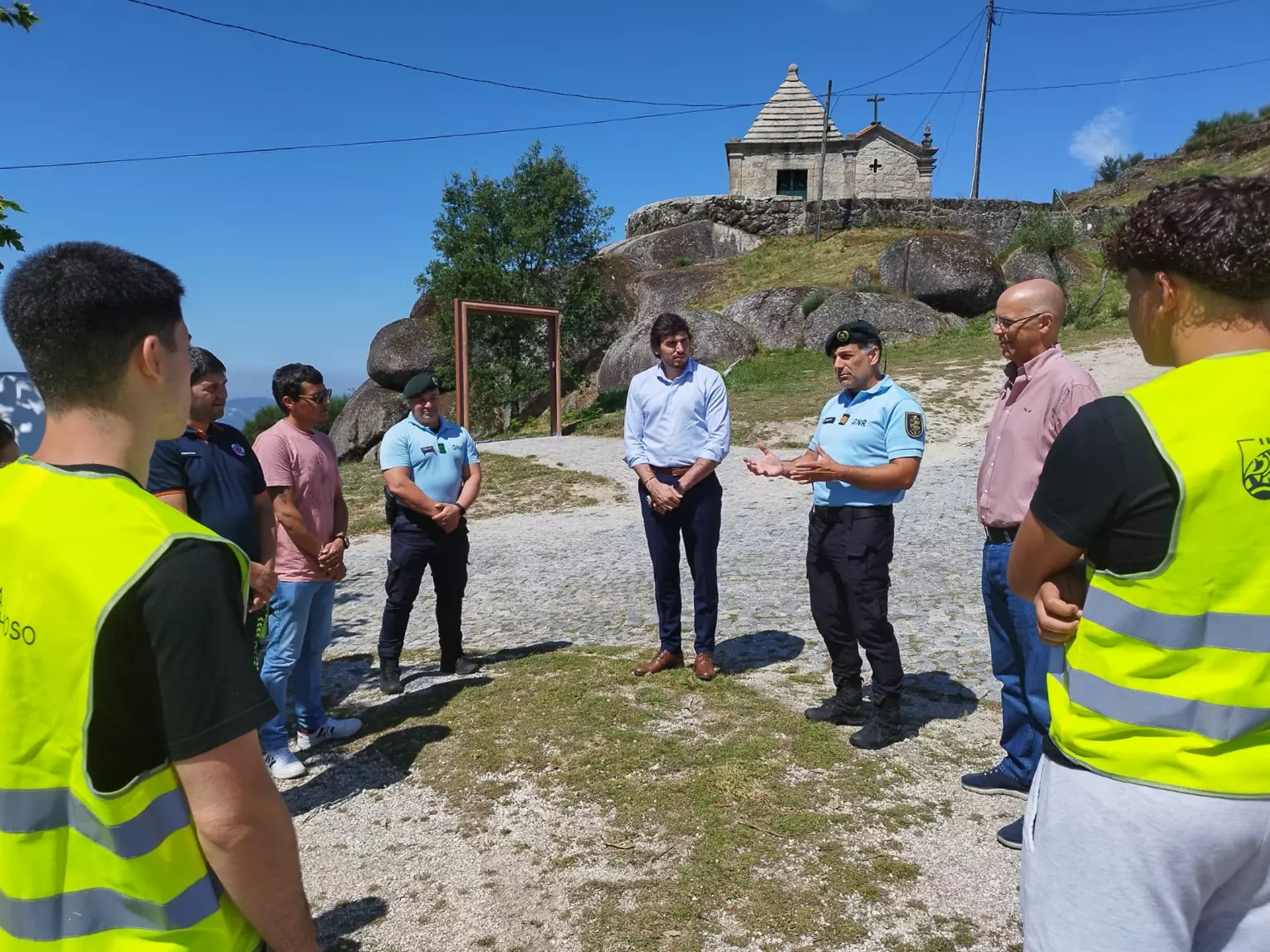 Jovens da Póvoa de Lanhoso vigiam a Floresta no âmbito de programa municipal