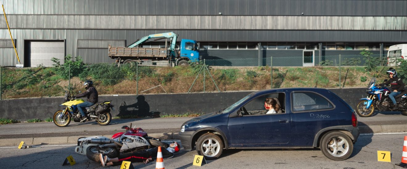 Câmara Municipal marcou o Dia das Vítimas da Estrada com simulacro que envolveu motociclistas