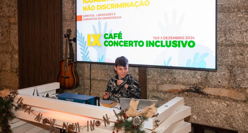 Café concerto inclusivo encerra semana municipal para a igualdade e não discriminação e celebra o Dia Internacional das Pessoas com Deficiência 2