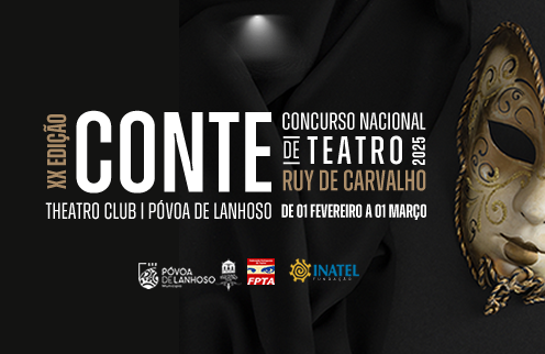 CONTE – Concurso Nacional de Teatro Ruy de Carvalho 2025