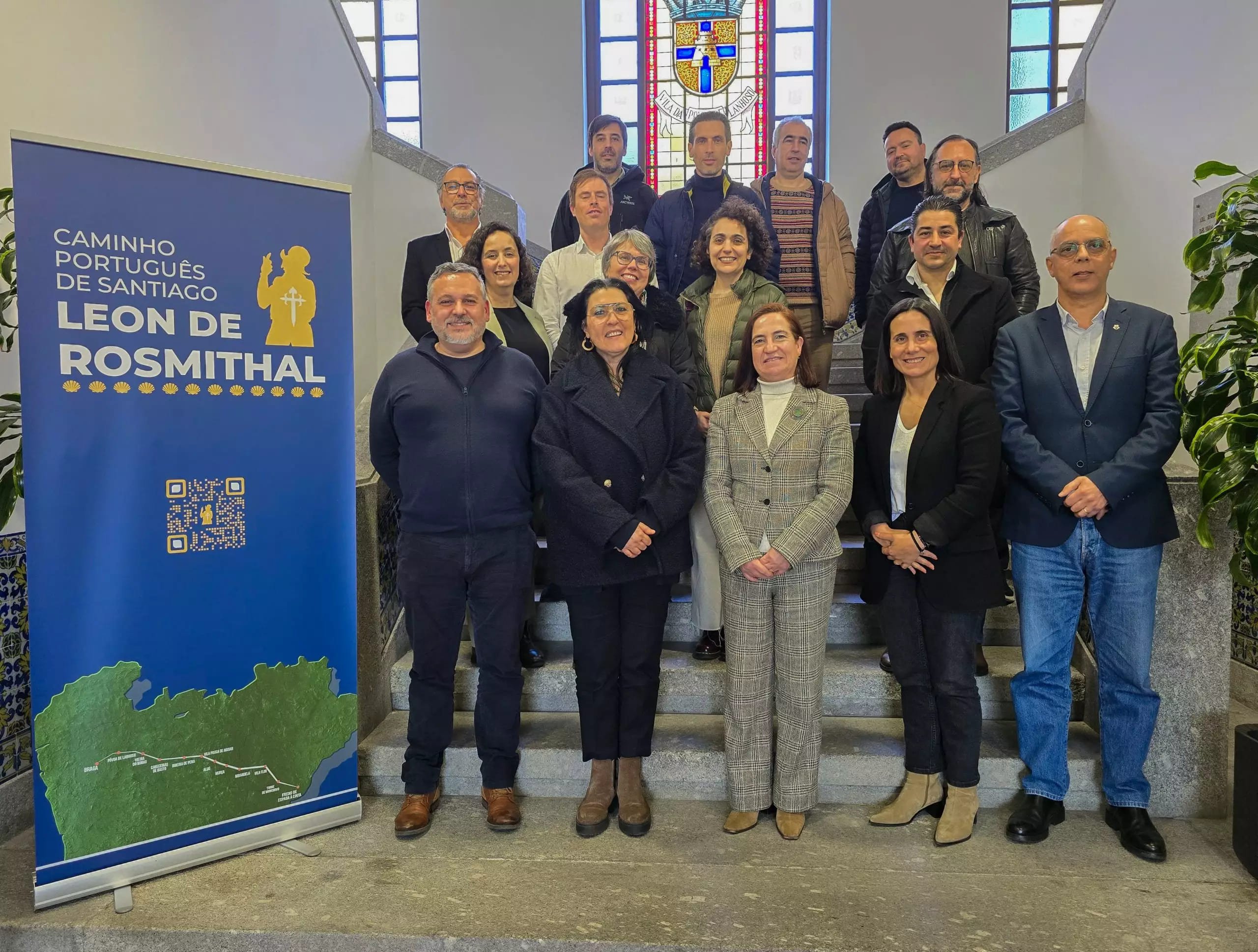 Caminho Português de Santiago Leon de Rosmithal vai ter colocada sinalética até ao final do an...