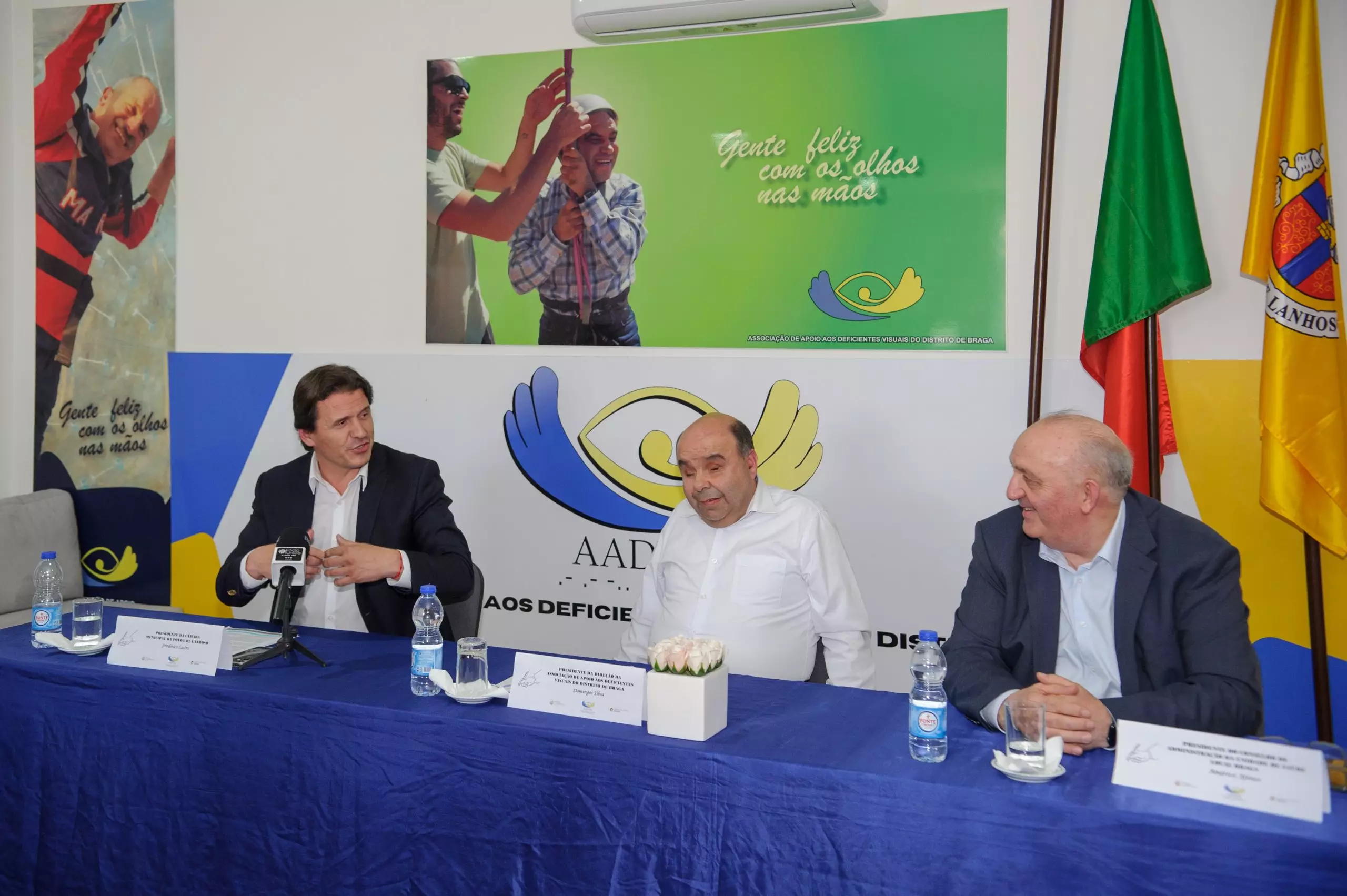 Câmara Municipal, AADVDB e Unidade Local de Saúde de Braga assinam protocolo para reforçar res...