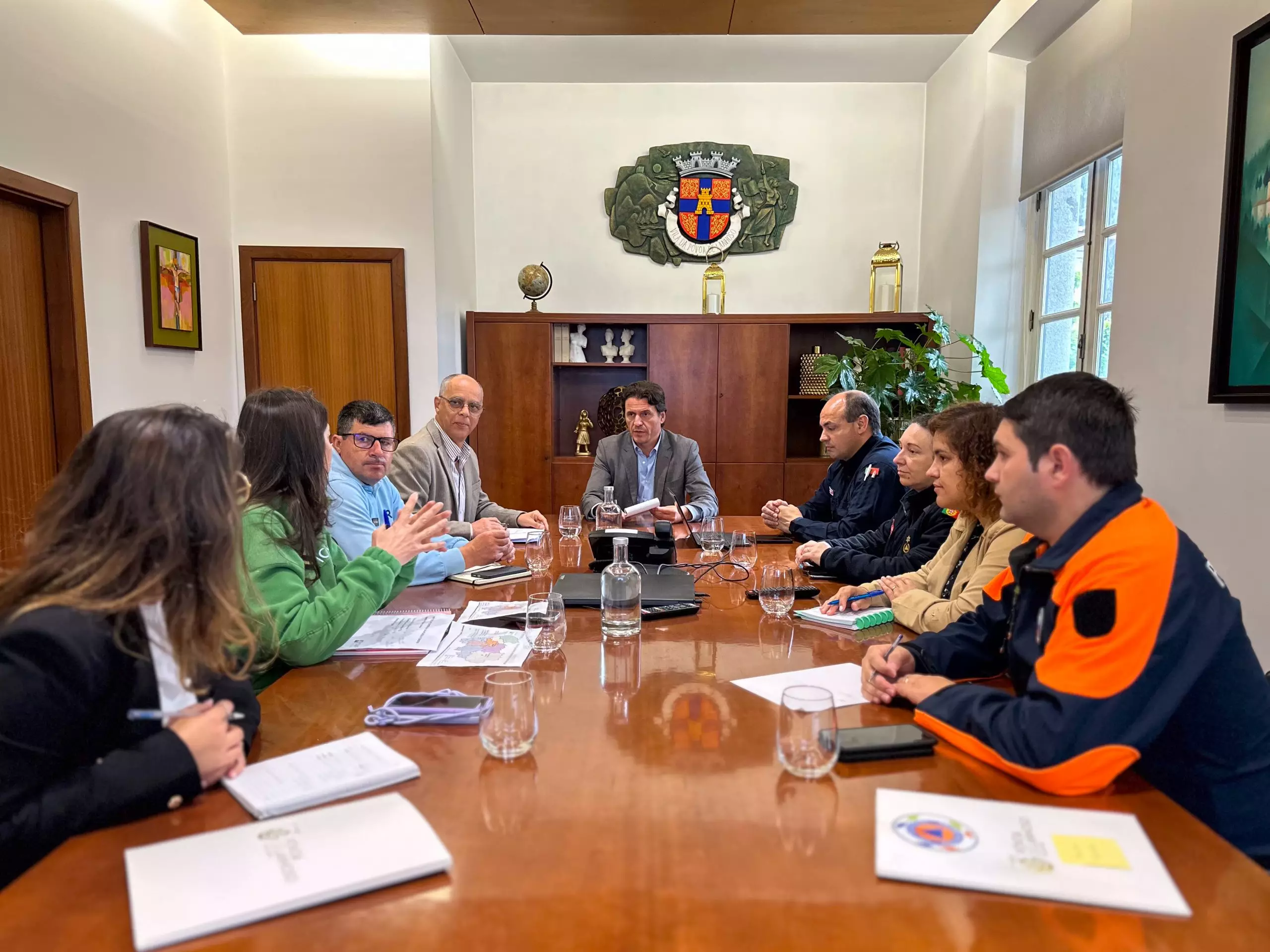 Município da Póvoa de Lanhoso recebeu apresentação do DECIR 2025