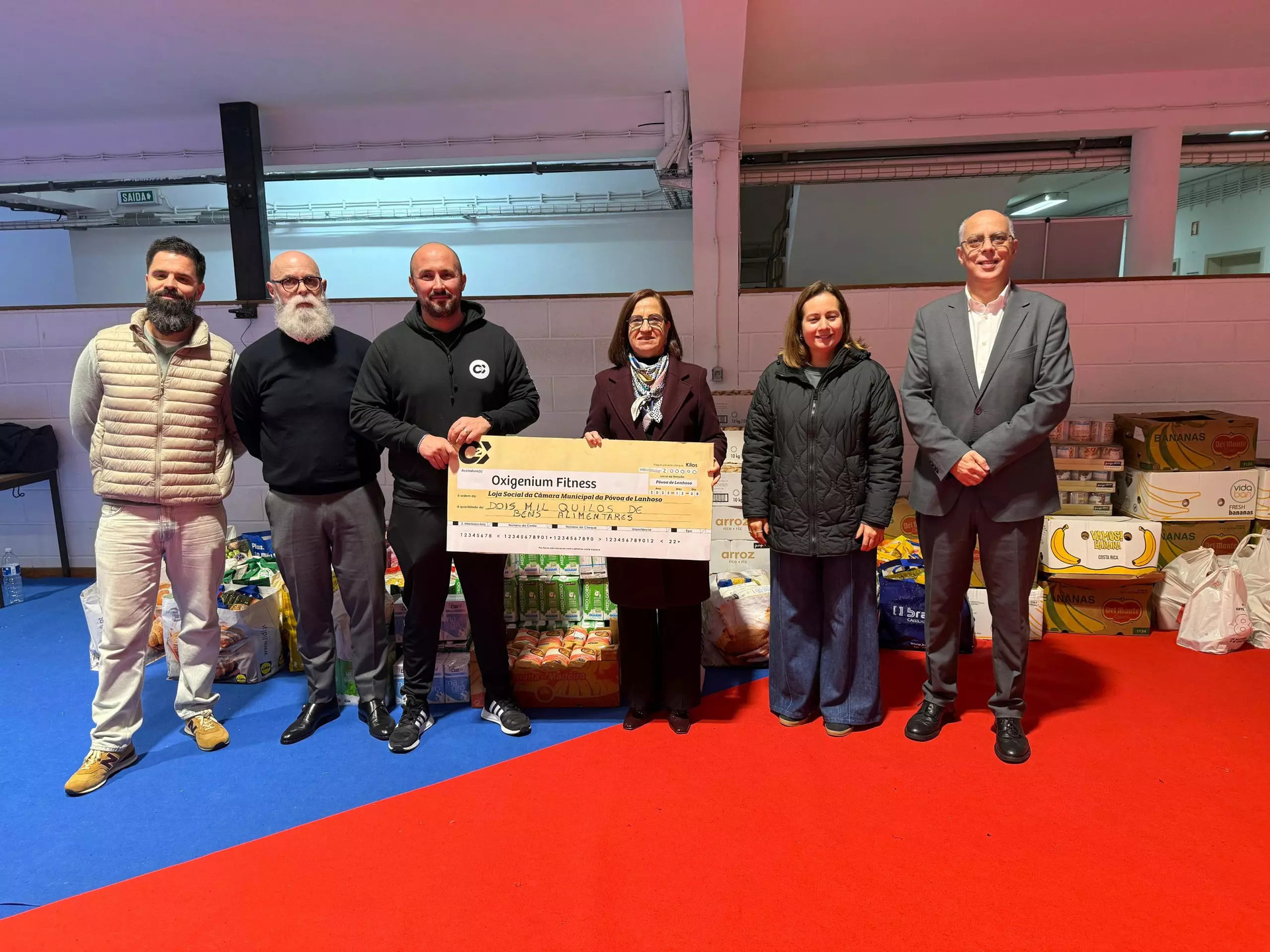 Póvoa de Lanhoso angariou duas toneladas de alimentos na Maratona Solidária de Cycling