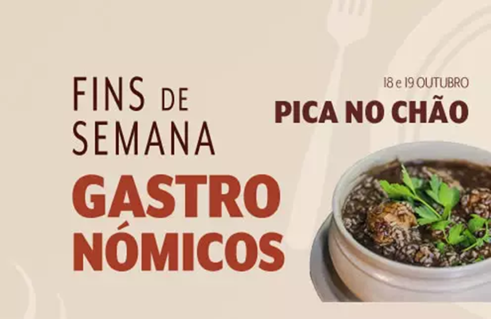 Fim de semana gastronómico – Pica no chão