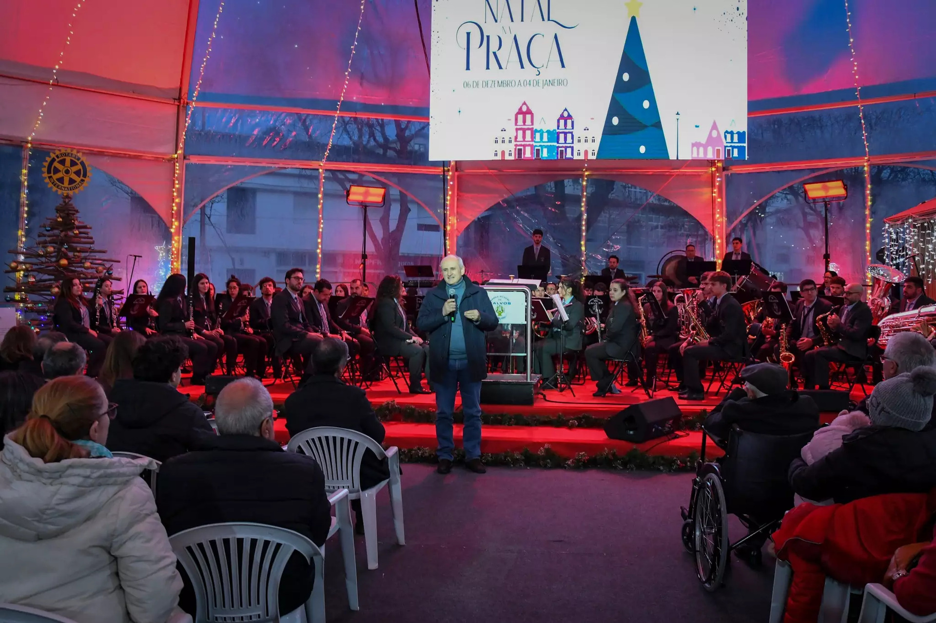 Concerto de Ano Novo encerrou Natal na Praça 2025