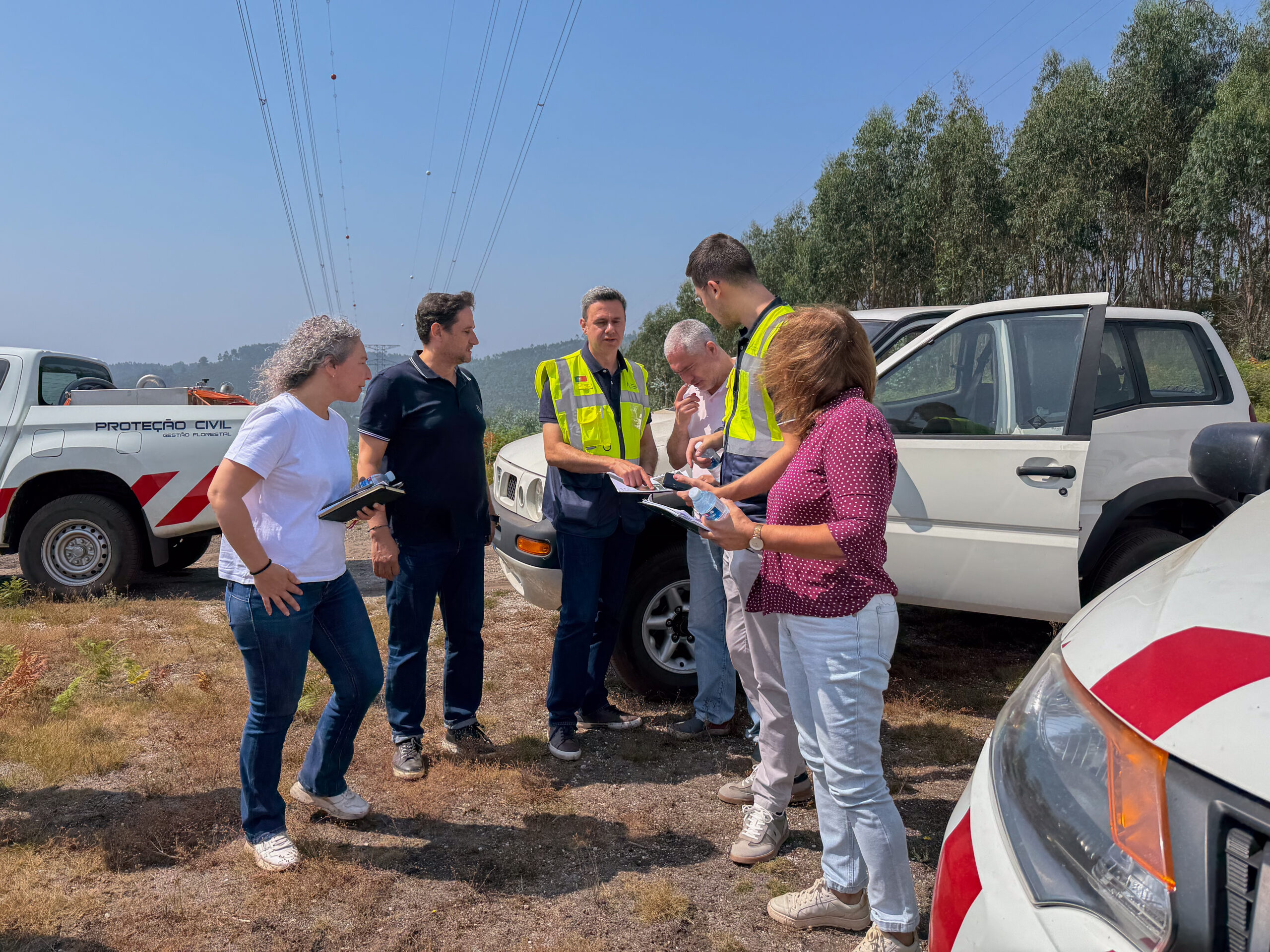 Visita técnica da Comissão de Avaliação Impacte Ambiental da APA, assinala mais um passo na concretização da Via Circular da Póvoa de Lanhoso